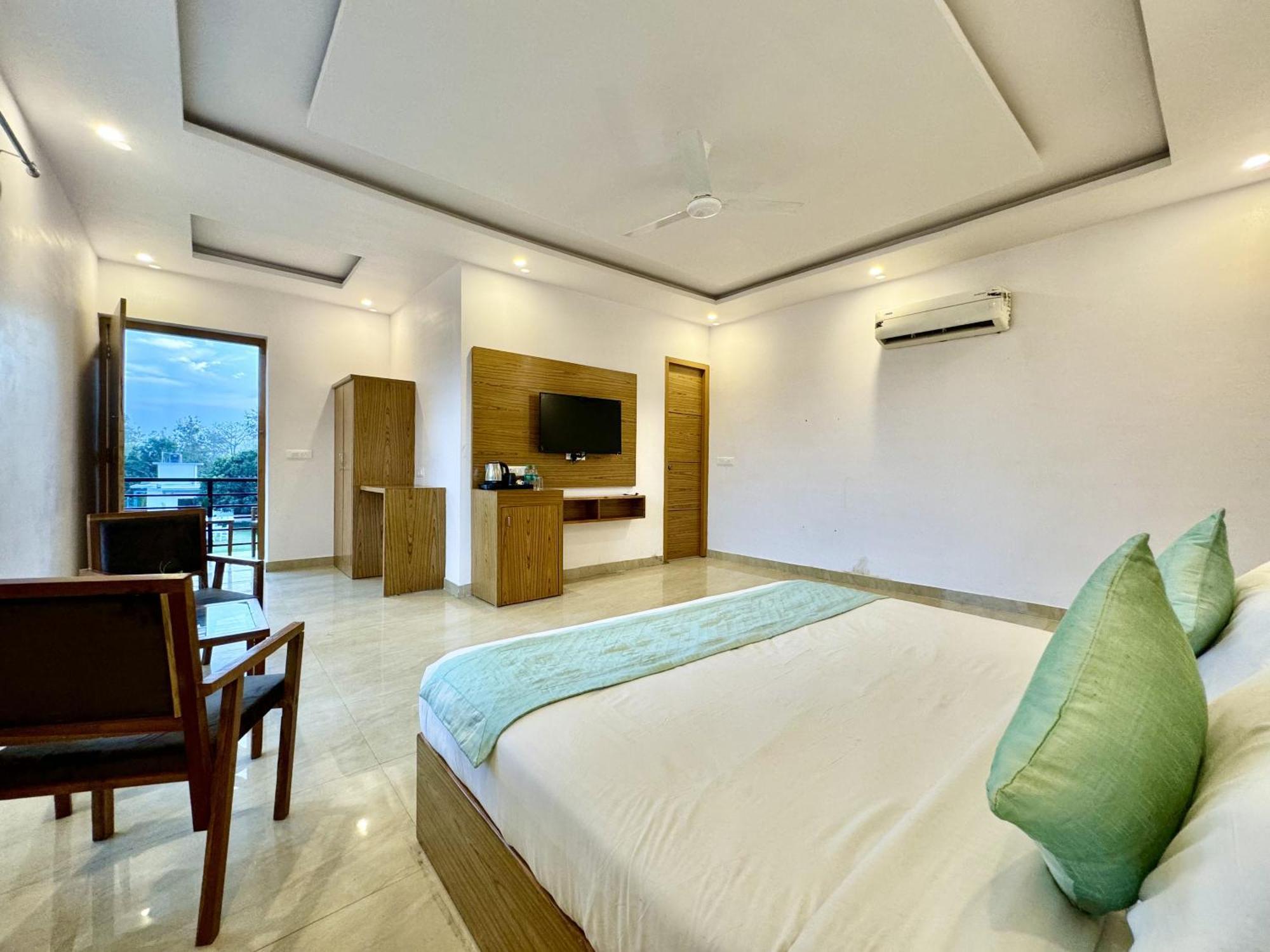 The White Oak Corbett Spa & Resort Rāmnagar Exterior foto