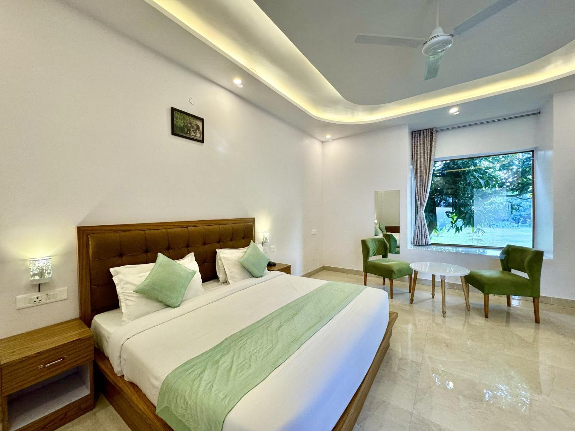 The White Oak Corbett Spa & Resort Rāmnagar Exterior foto